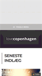 Mobile Screenshot of lovecopenhagen.com